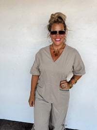 CAM LUXE LOUNGE JUMPSUIT