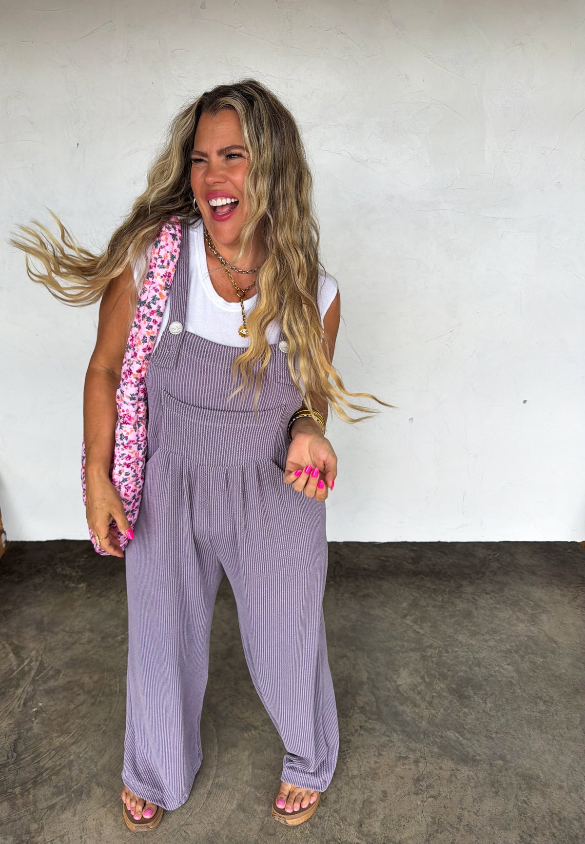 SPRING KARLI BOHO OVERALLS