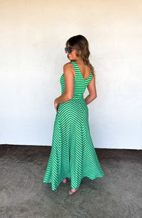 SPRING LUCIANA STRIPE DRESS