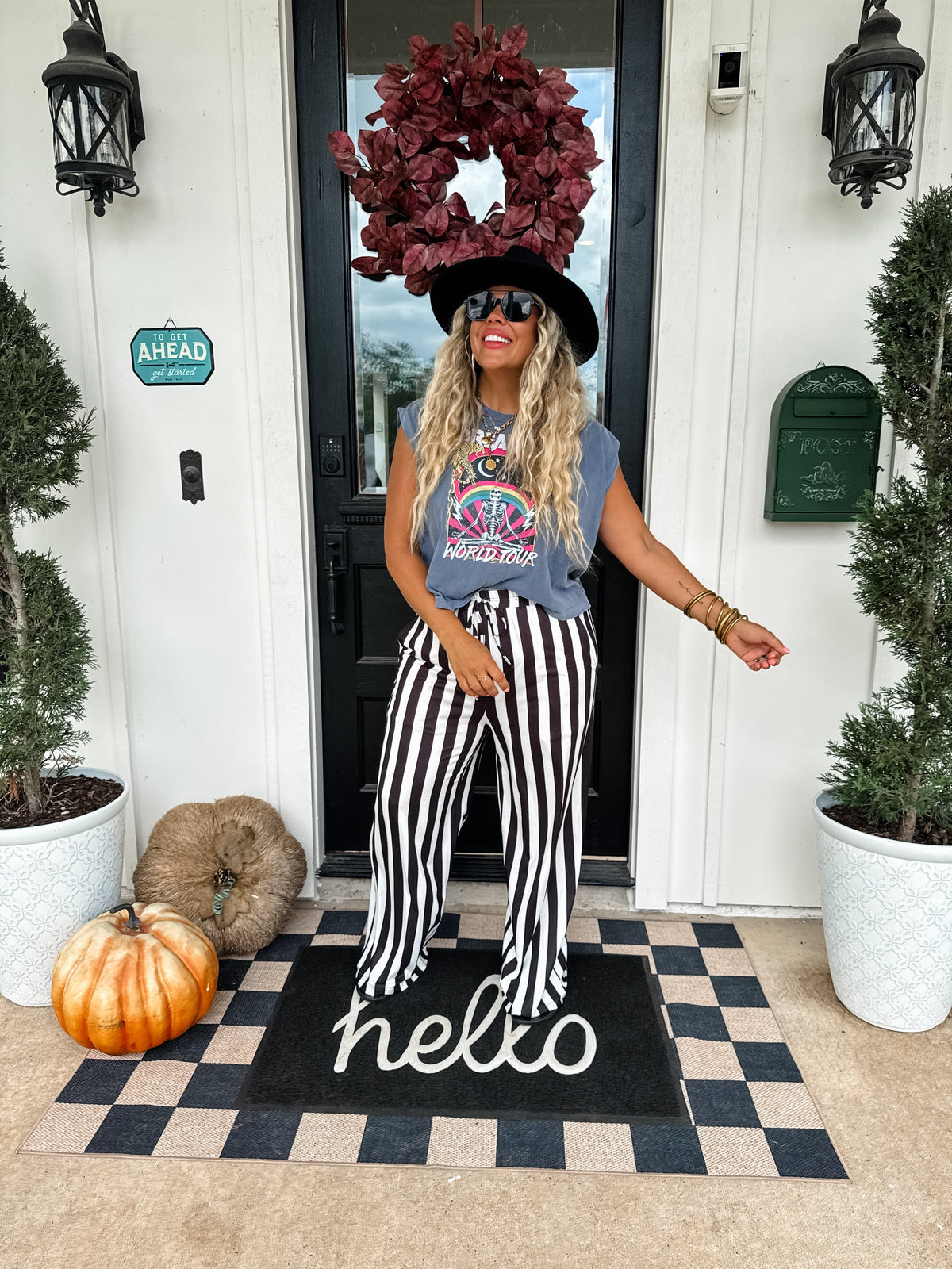 VERTICAL VIBES STRIPE PANTS