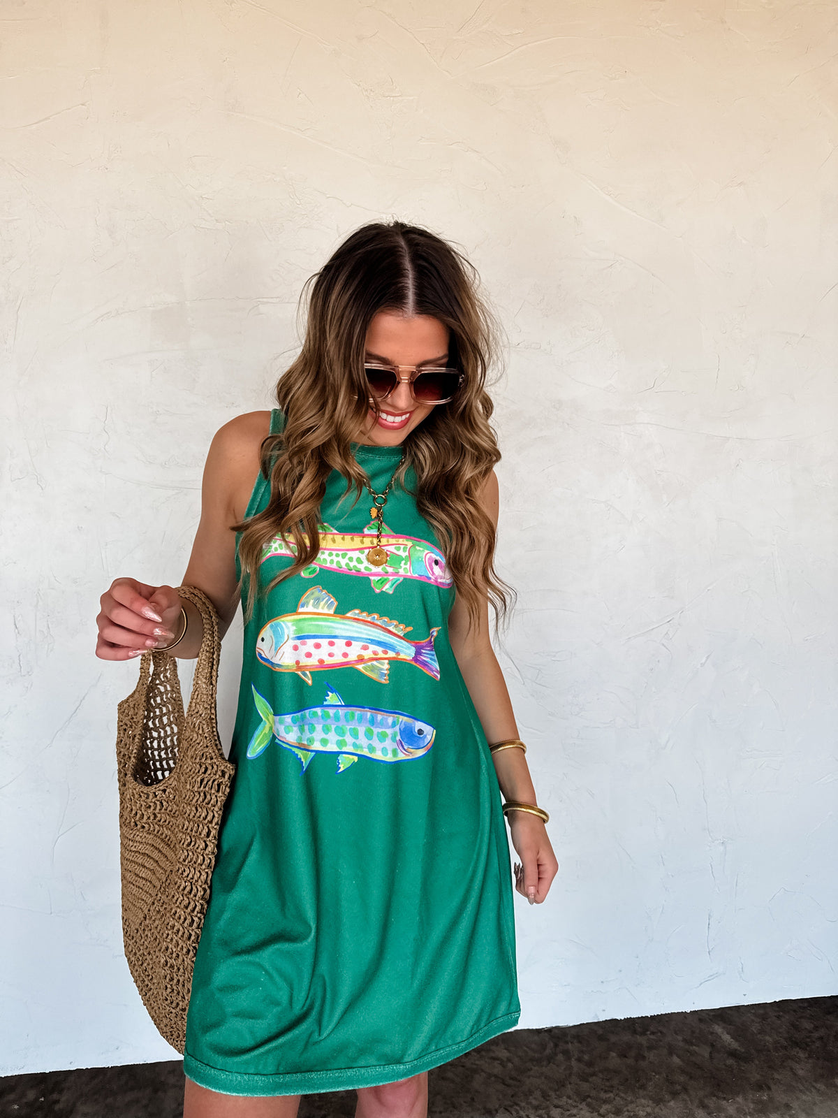TROPIC LIKE IT’S HOT TERRY DRESS