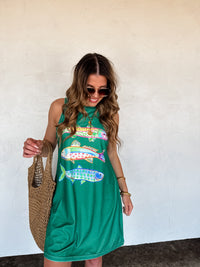 TROPIC LIKE IT’S HOT TERRY DRESS