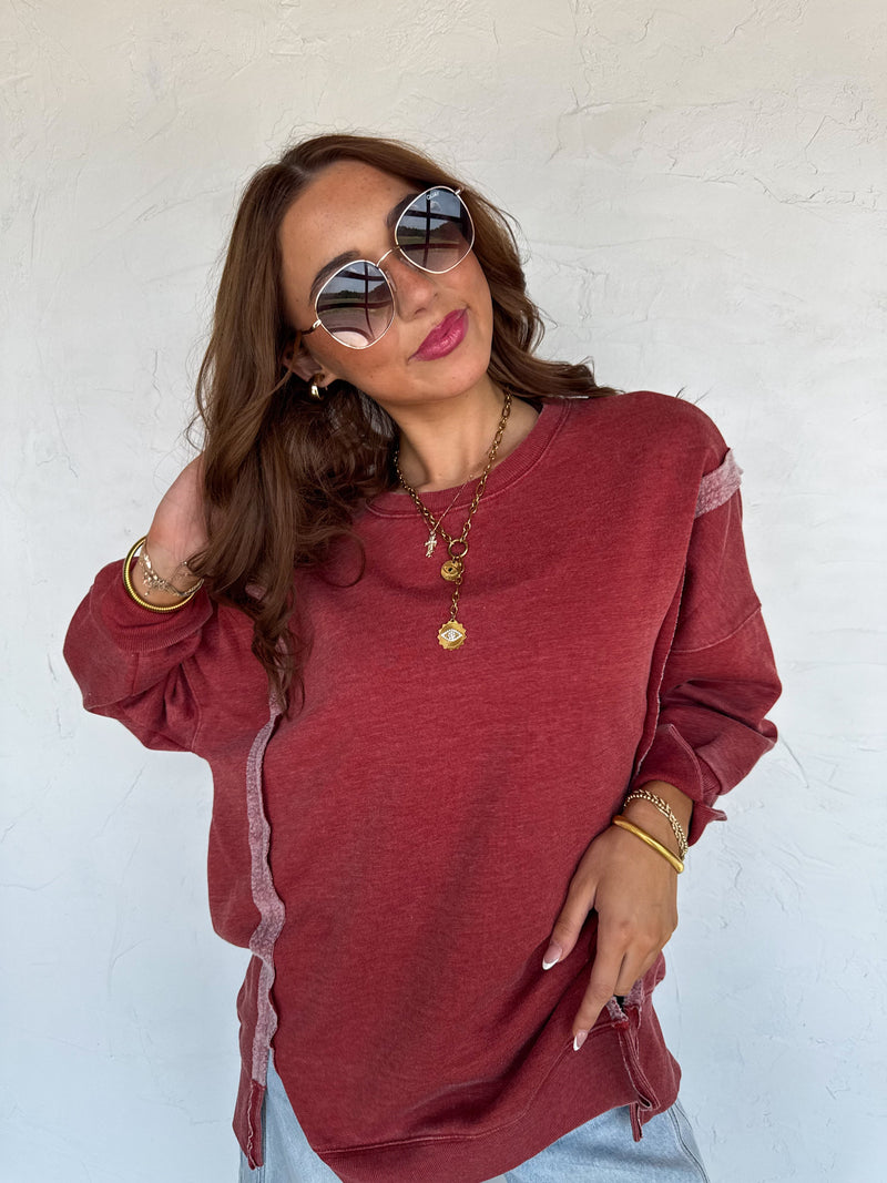 FALL COLORS CLASSIC CREW PULLOVER