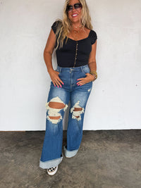BLAKELEY DISTRESSED JEANS