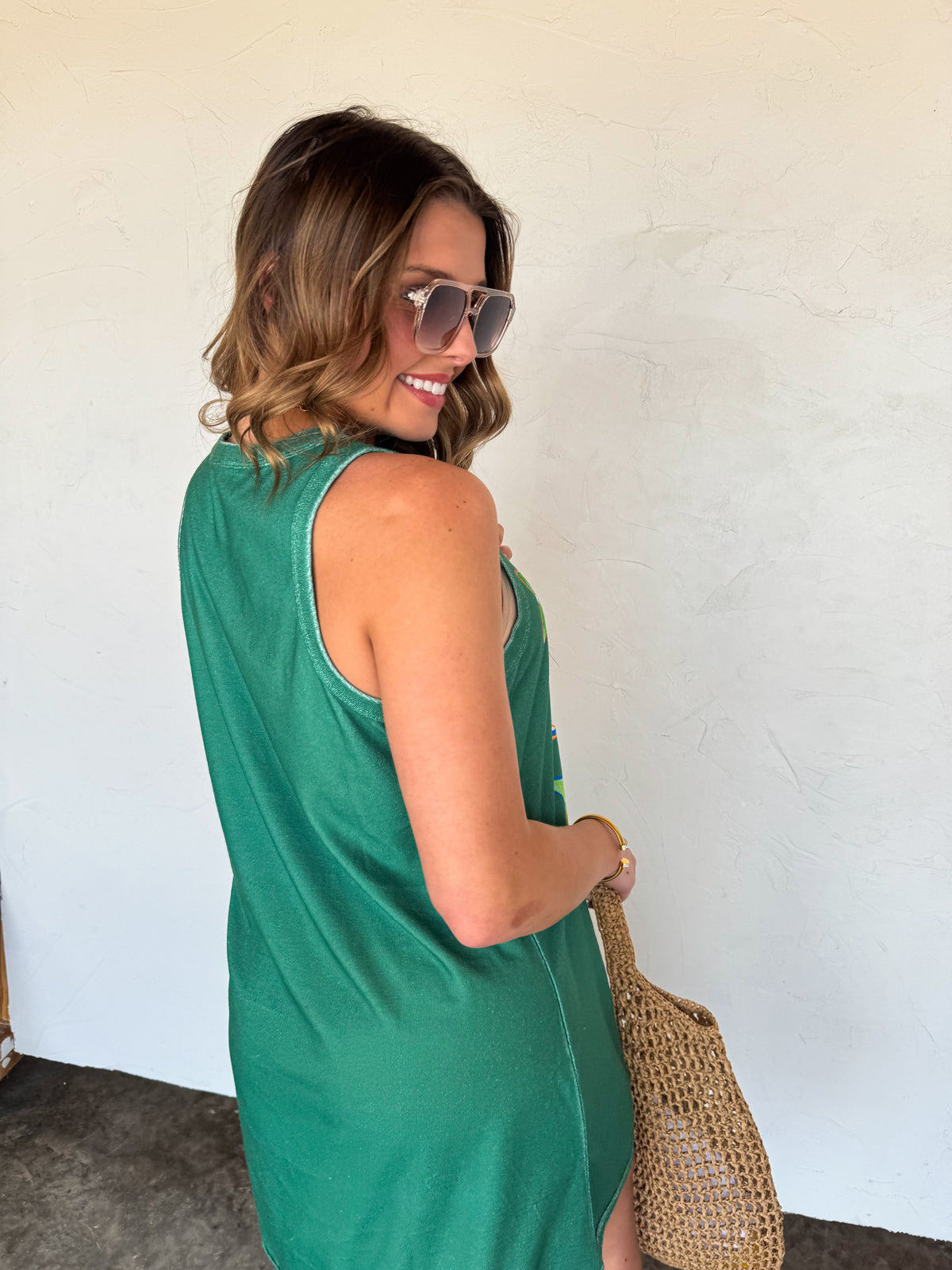 TROPIC LIKE IT’S HOT TERRY DRESS