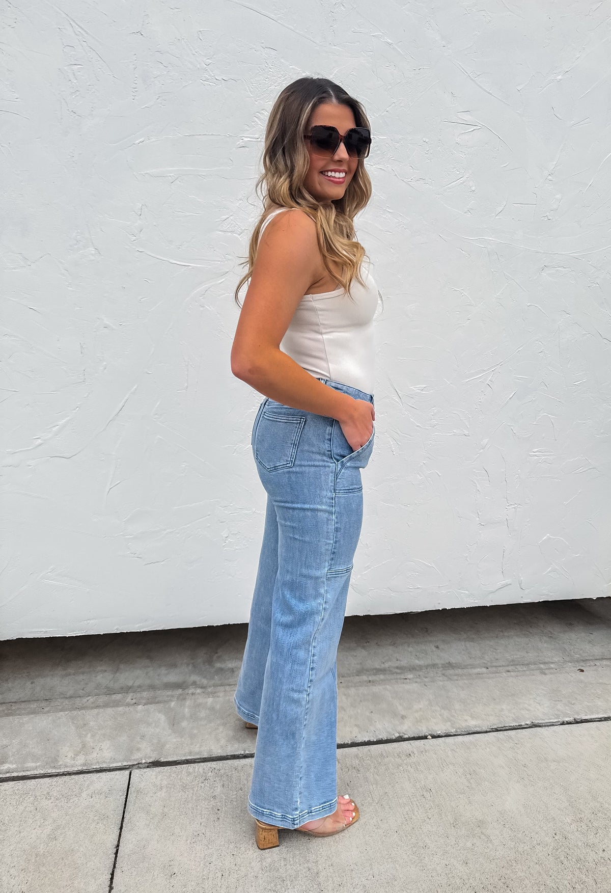 NATALIA WIDE LEG TROUSER