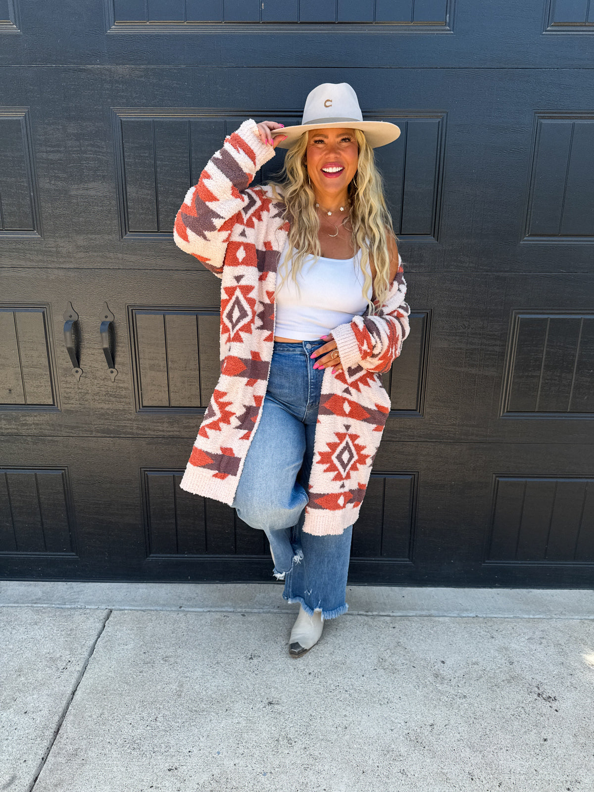 TRADING POST CLOUD CARDIGAN