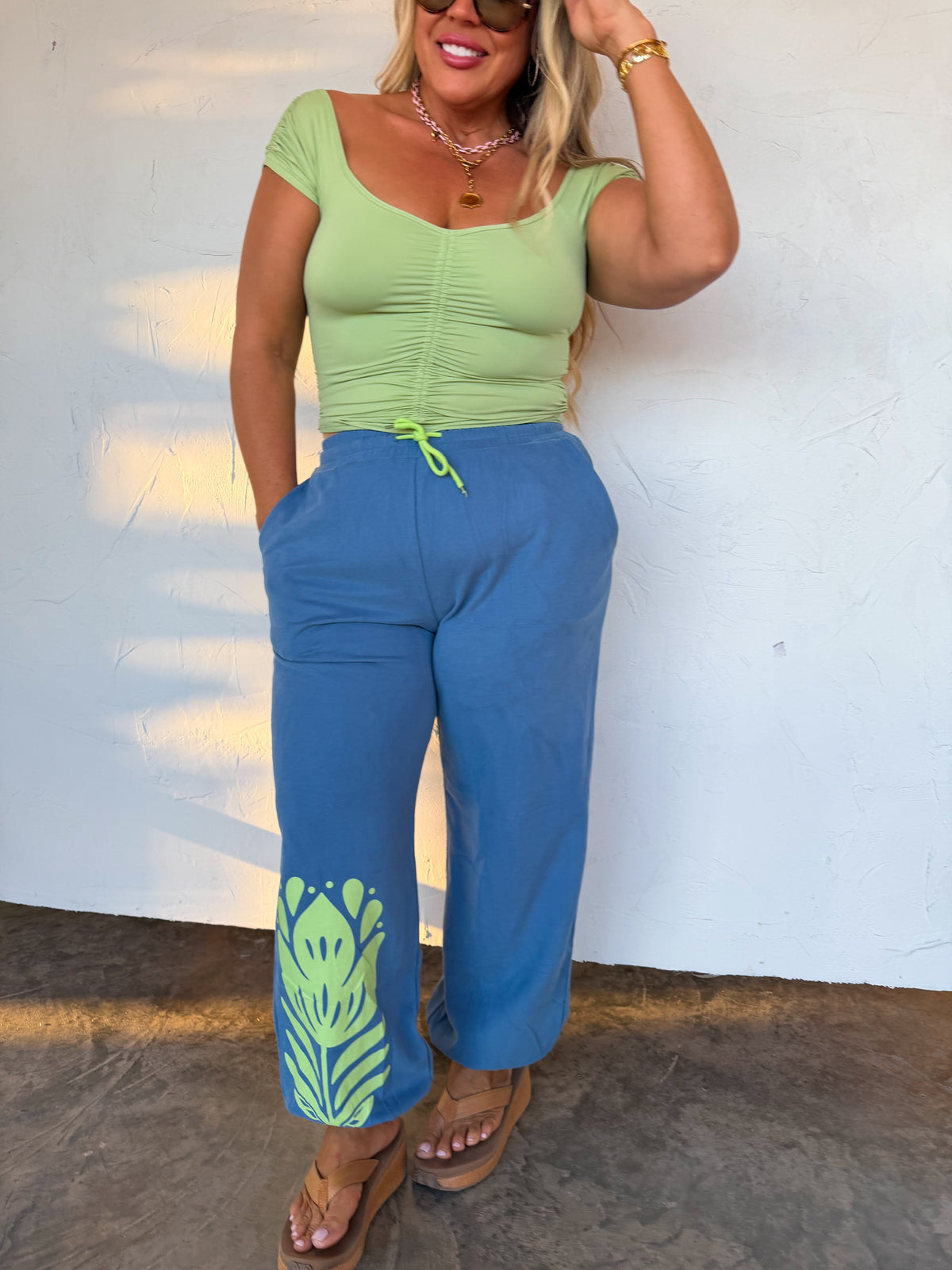 FLOWER POWER JOGGERS