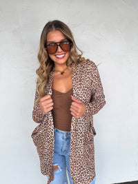 CAMO & CHEETAH PRINT LOLA CARDIGAN