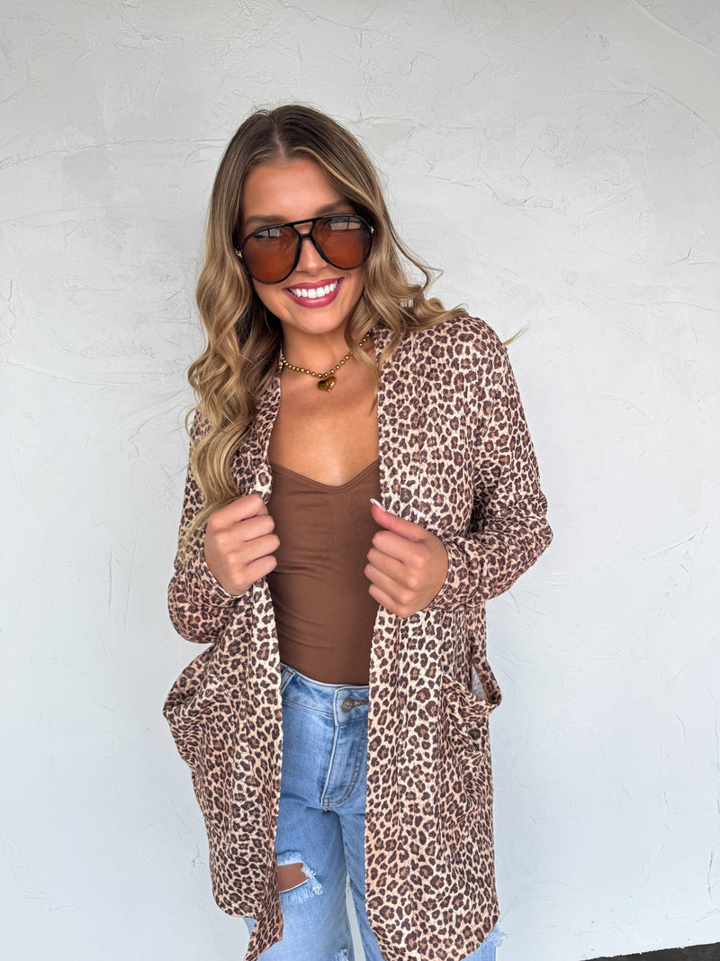 CAMO & CHEETAH PRINT LOLA CARDIGAN