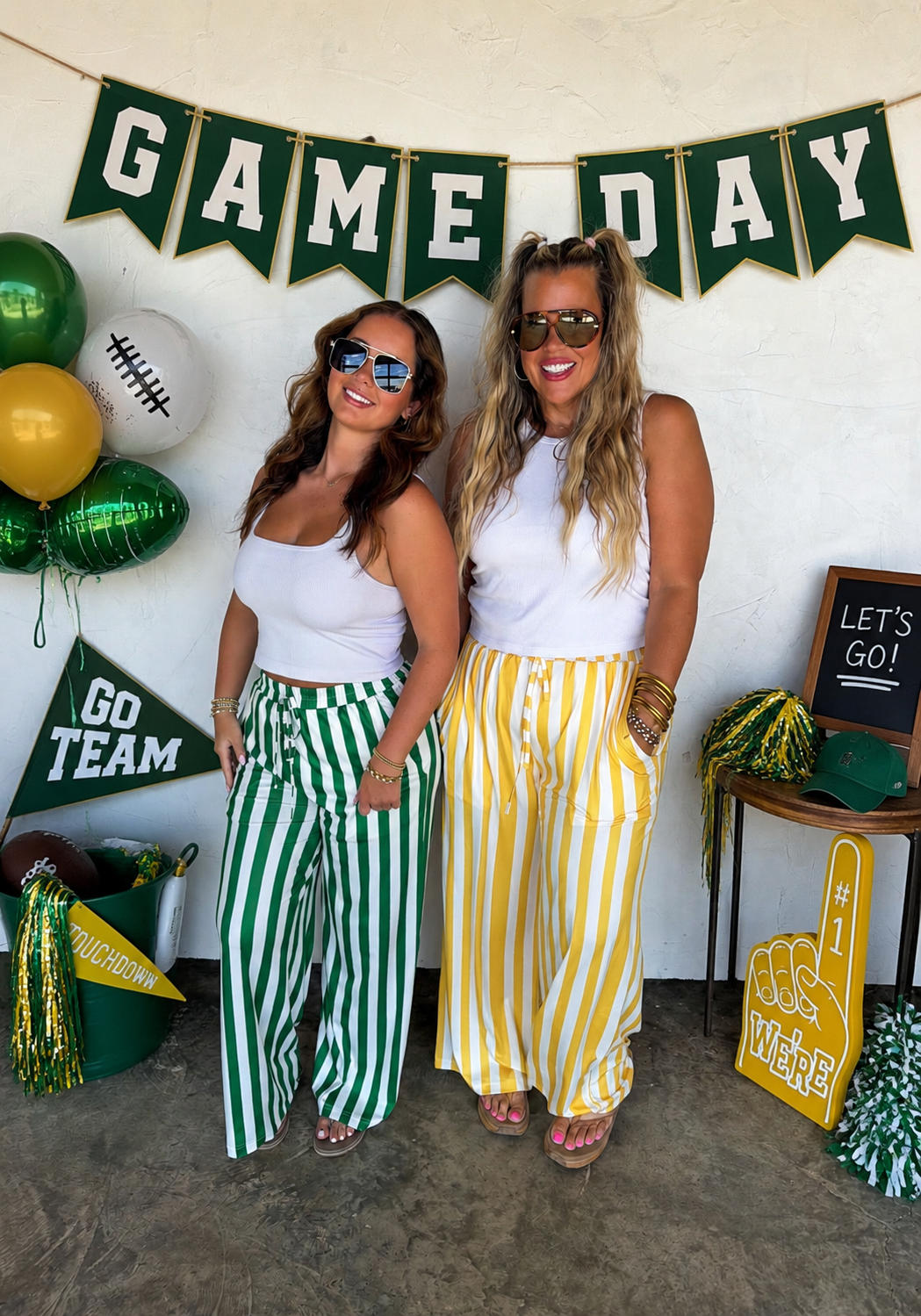 GAME DAY WIDE LEG PANTS