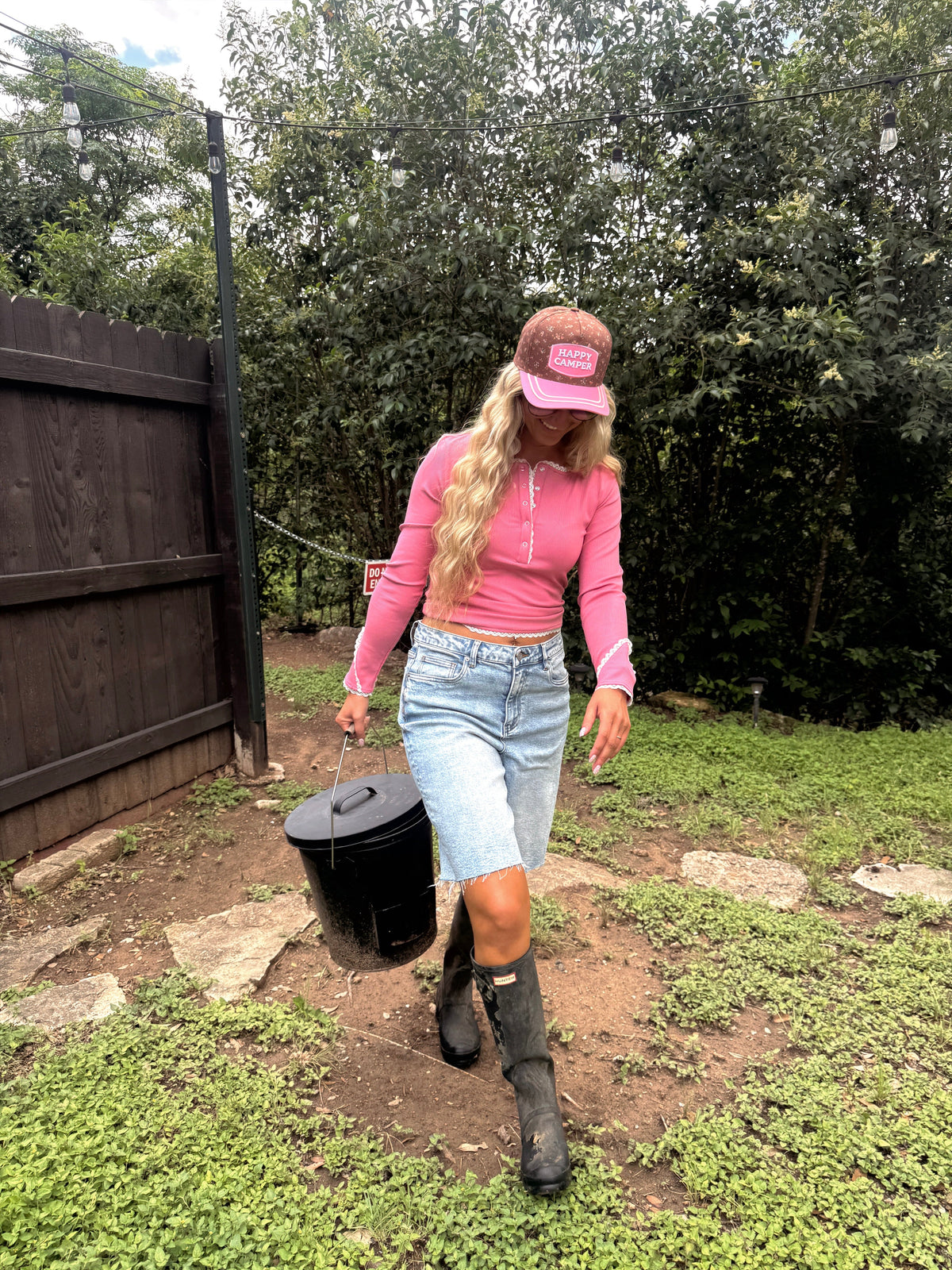 HAPPY CAMPER TRUCKER HATS