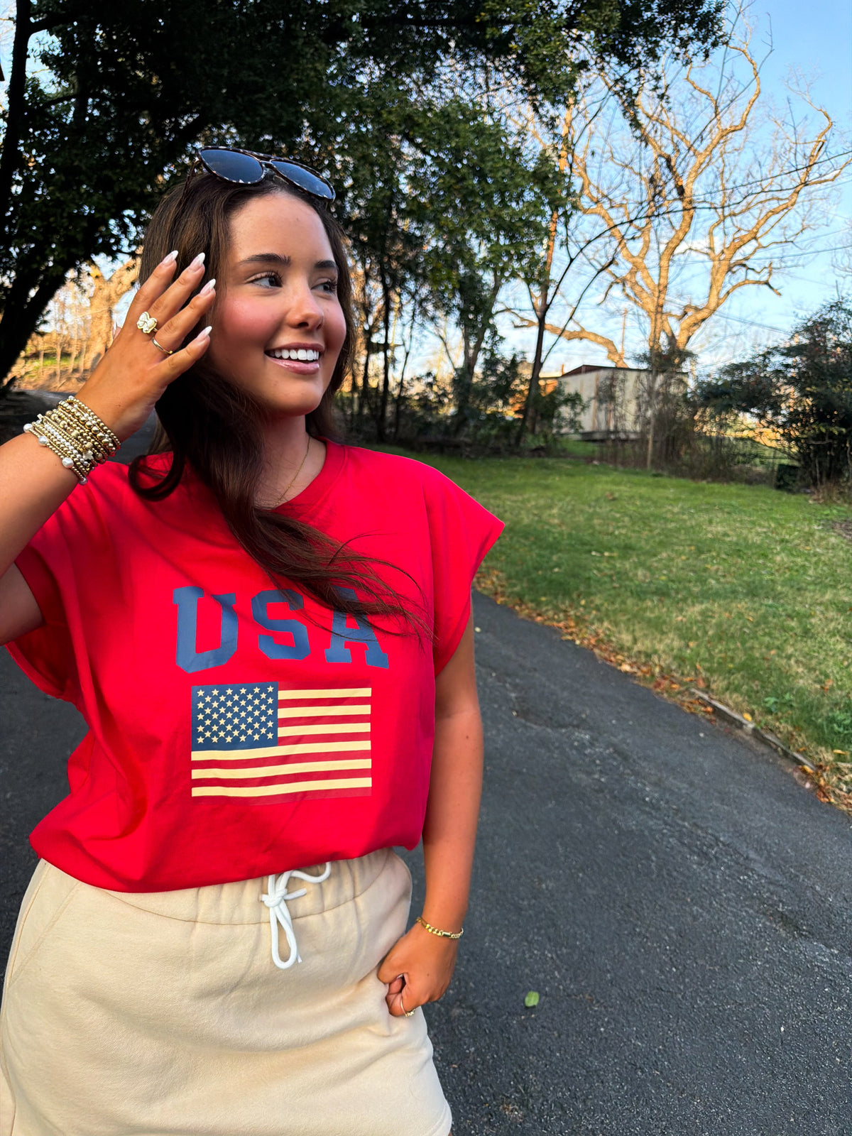 LIBERTY USA TEE