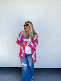 WILD ABOUT IT CHEETAH CARDIGAN