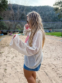 FREEDOM FLAG PATCH PULLOVER