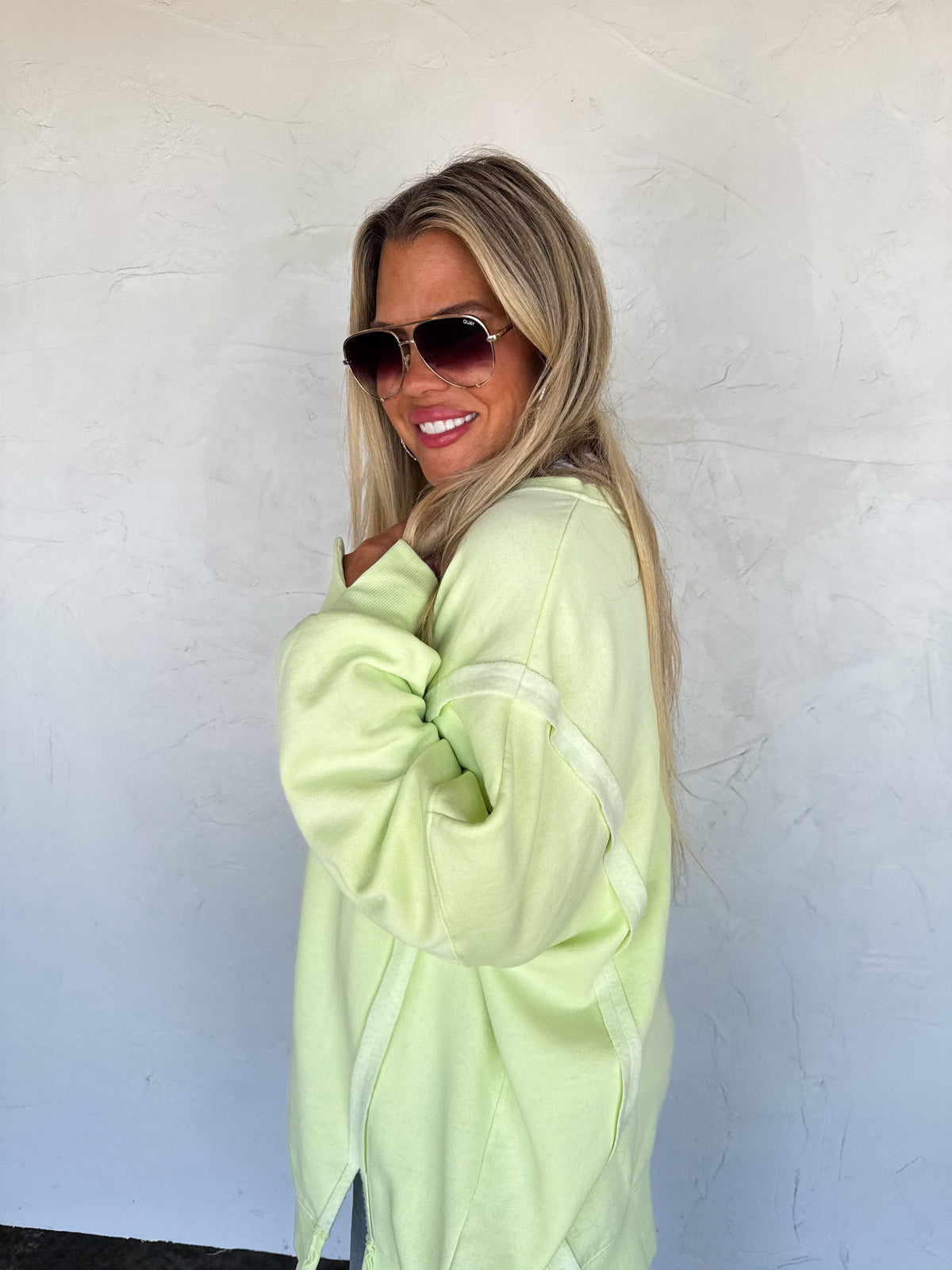 CANDY COLORS CLASSIC CREW PULLOVER