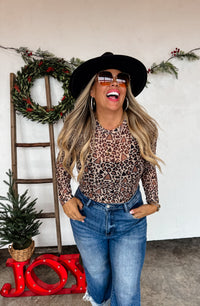 CHRISTMAS DRESS IT UP MESH TOPS