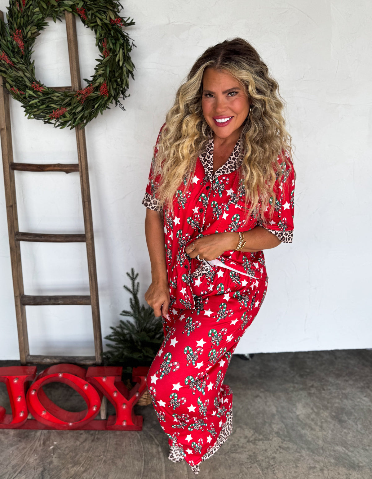 CHRISTMAS LUXE PJ SETS