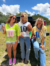 BLEACHER BABE LACE JERSEY