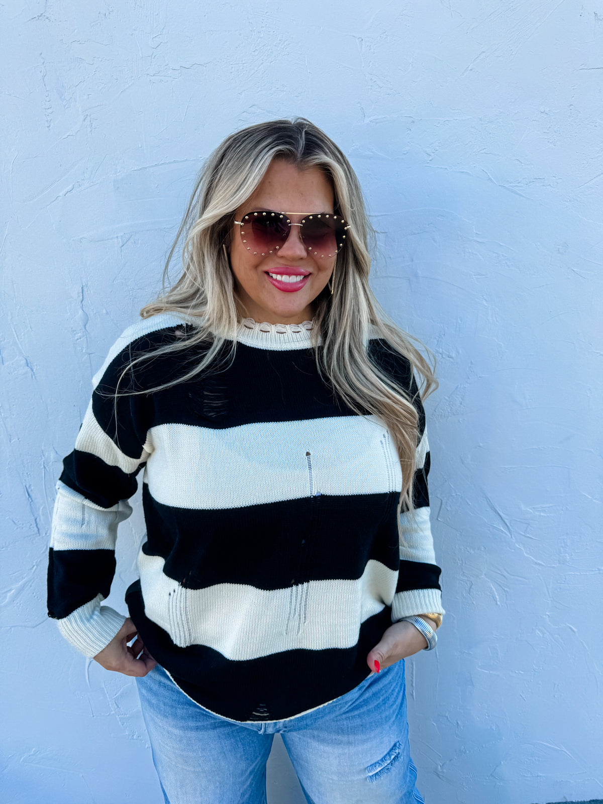 FINLEY SPRING STRIPED TOPS