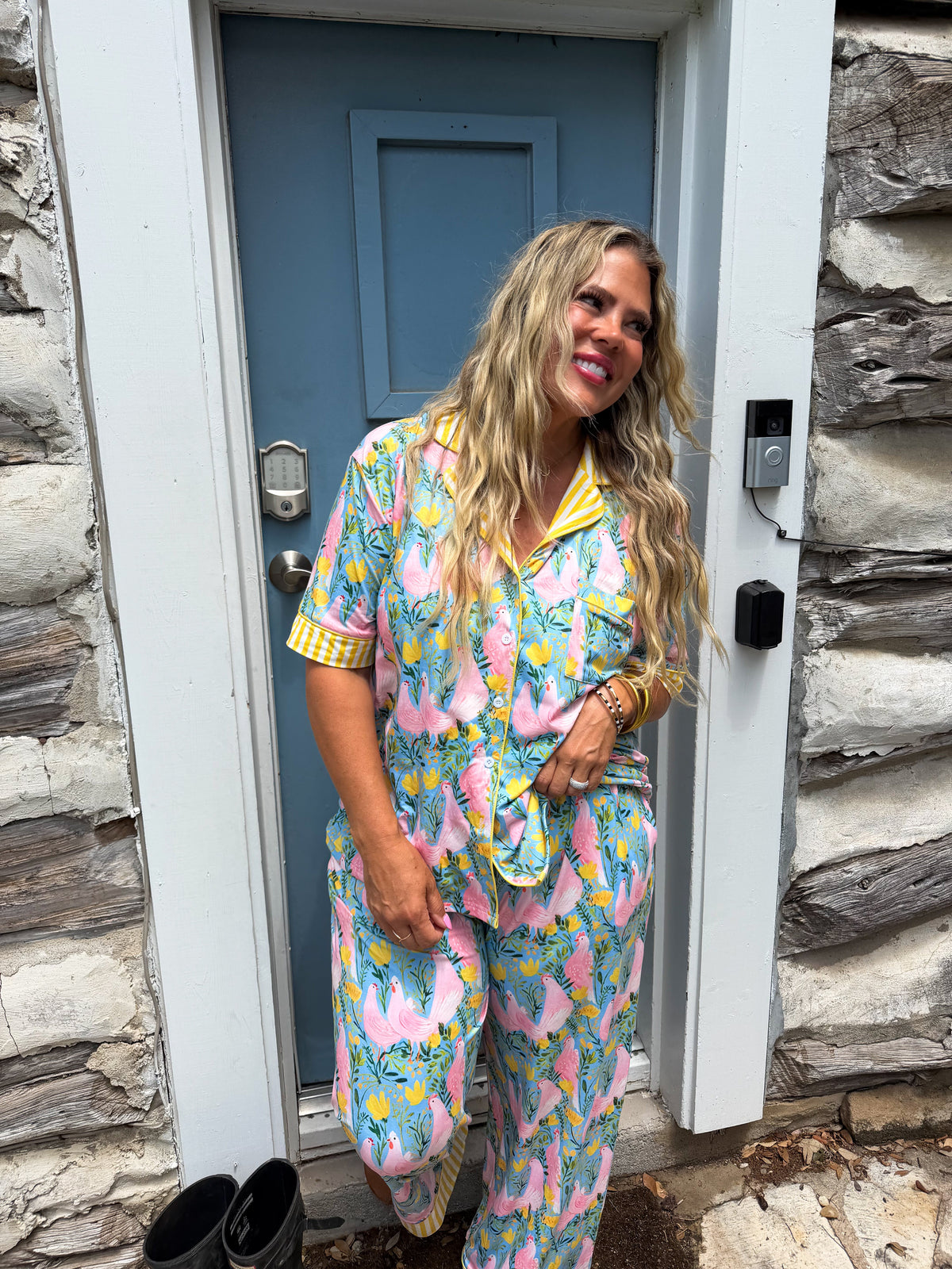 IN THE GARDEN LUXE PJ SETS