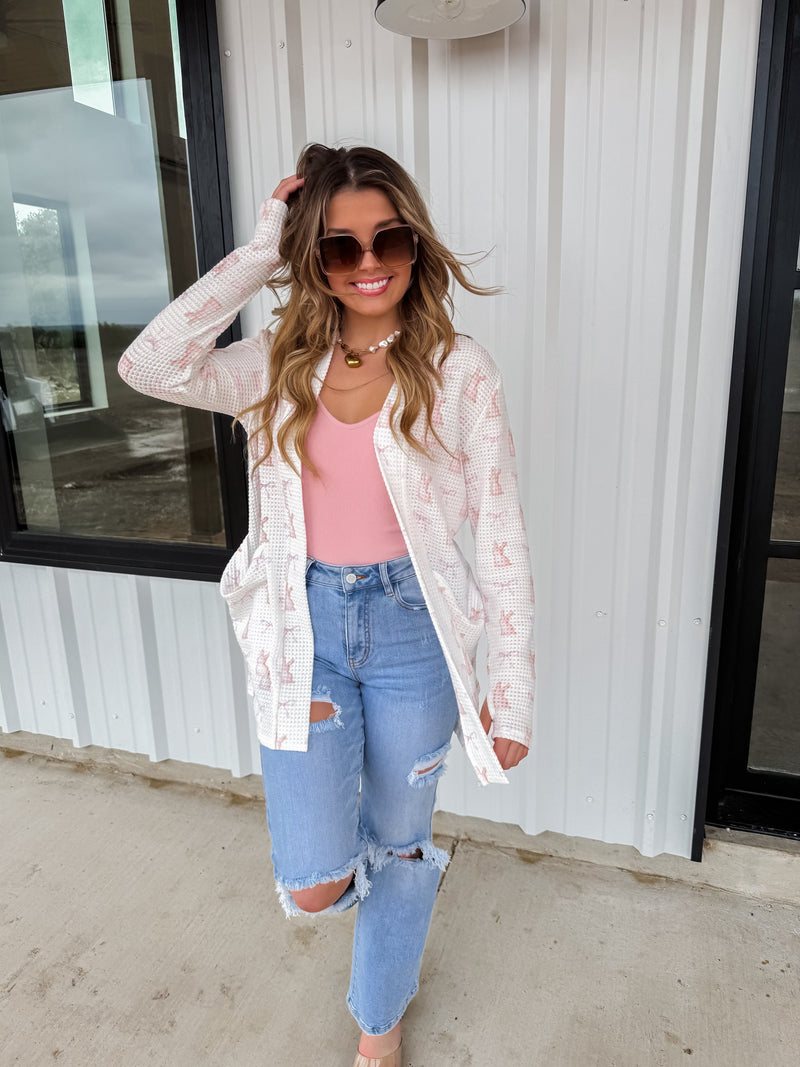 SPRING PRINT LOLA CARDIGAN