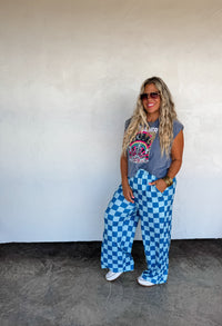 CHECKER POP PANTS
