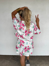 HOT TO SPOT FLORAL SKORT SET