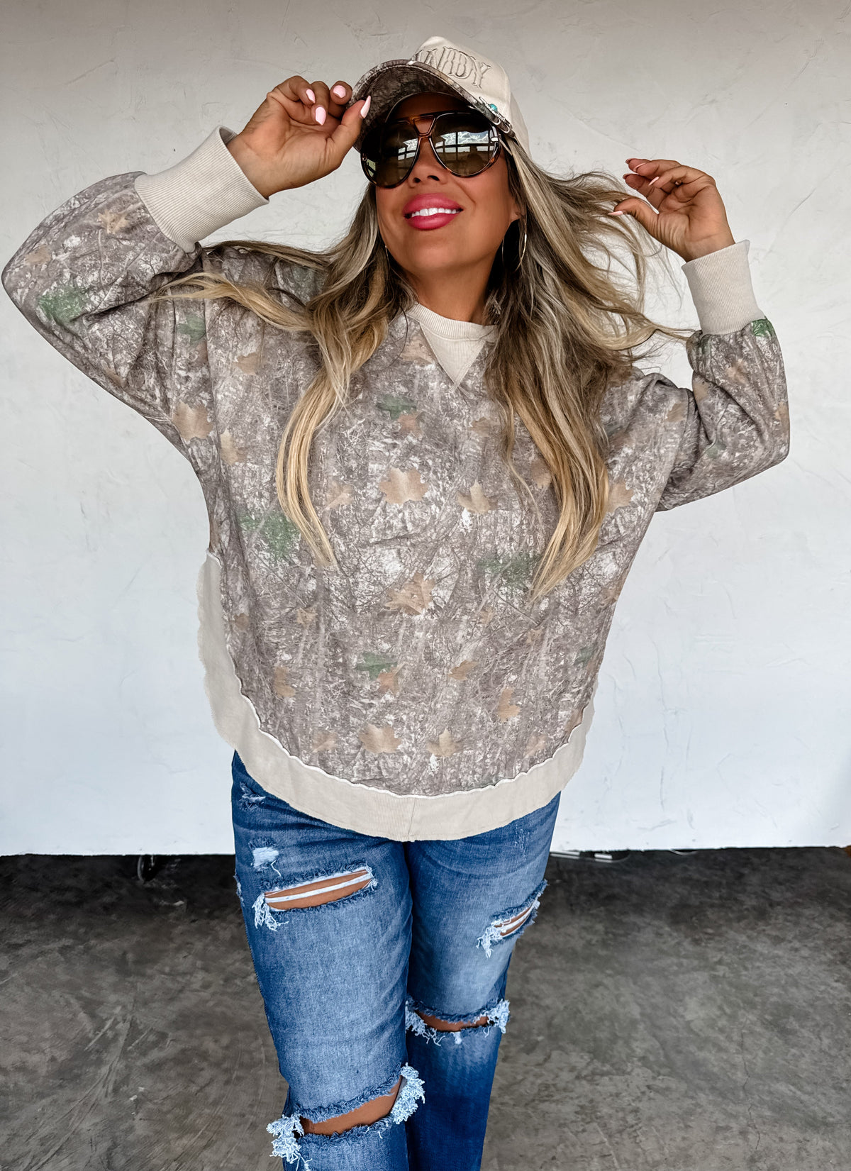 JOSS WASHED SWEATSHIRT