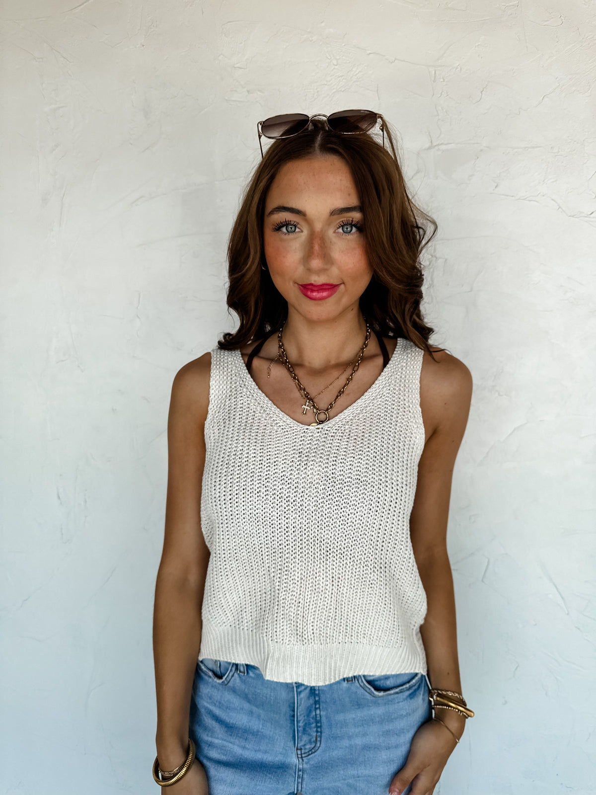 HAMPTONS TWIST BACK TANK