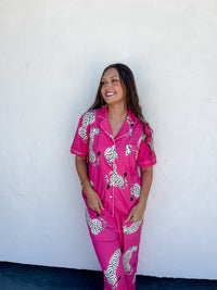 LUXE PRINT PAJAMA LOUNGE SET