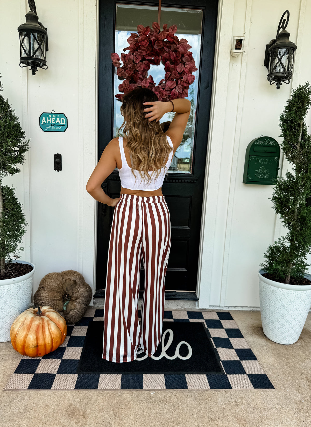VERTICAL VIBES STRIPE PANTS