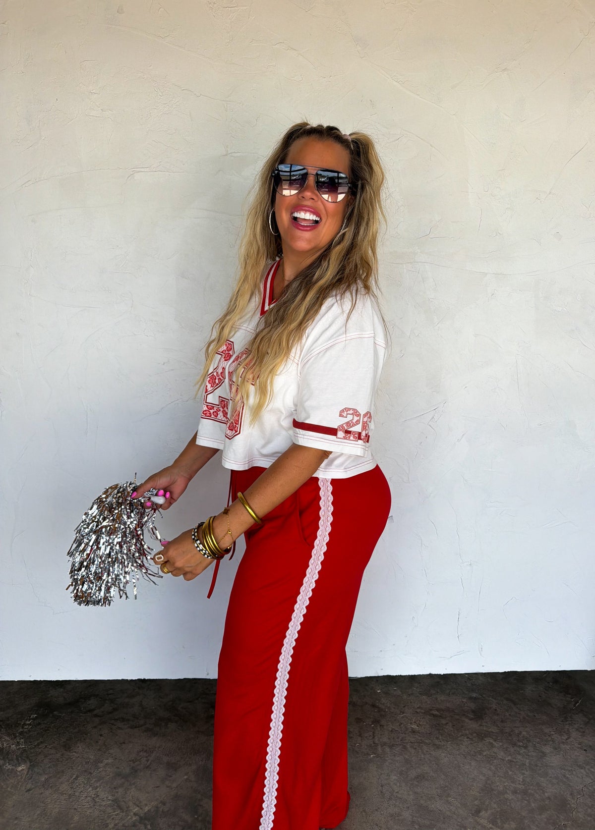 RALLY GIRL TRACK PANTS