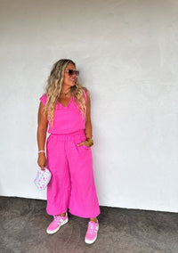 LAURA CROP PANT SET