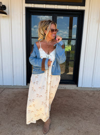 WESTERN CHARM MAXI DRESS