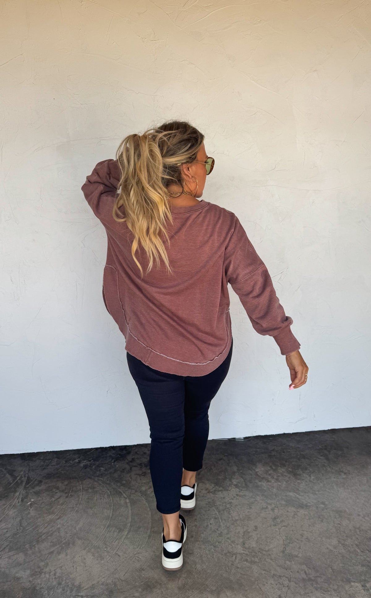 JOSS WASHED SWEATSHIRT