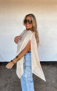 ROMEE MESH PONCHO