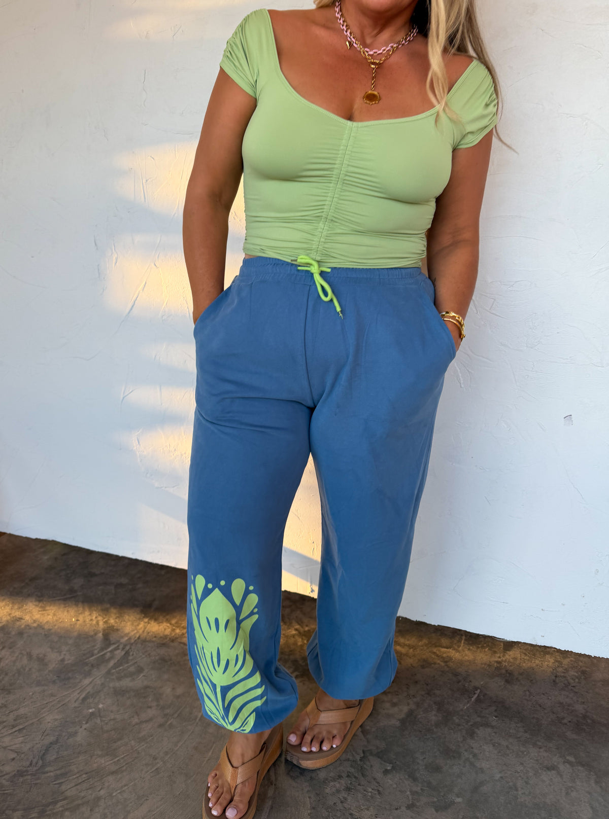 FLOWER POWER JOGGERS