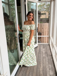 SPRING MADELINE FLORAL DRESS