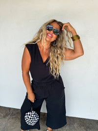 LAURA CROP PANT SET