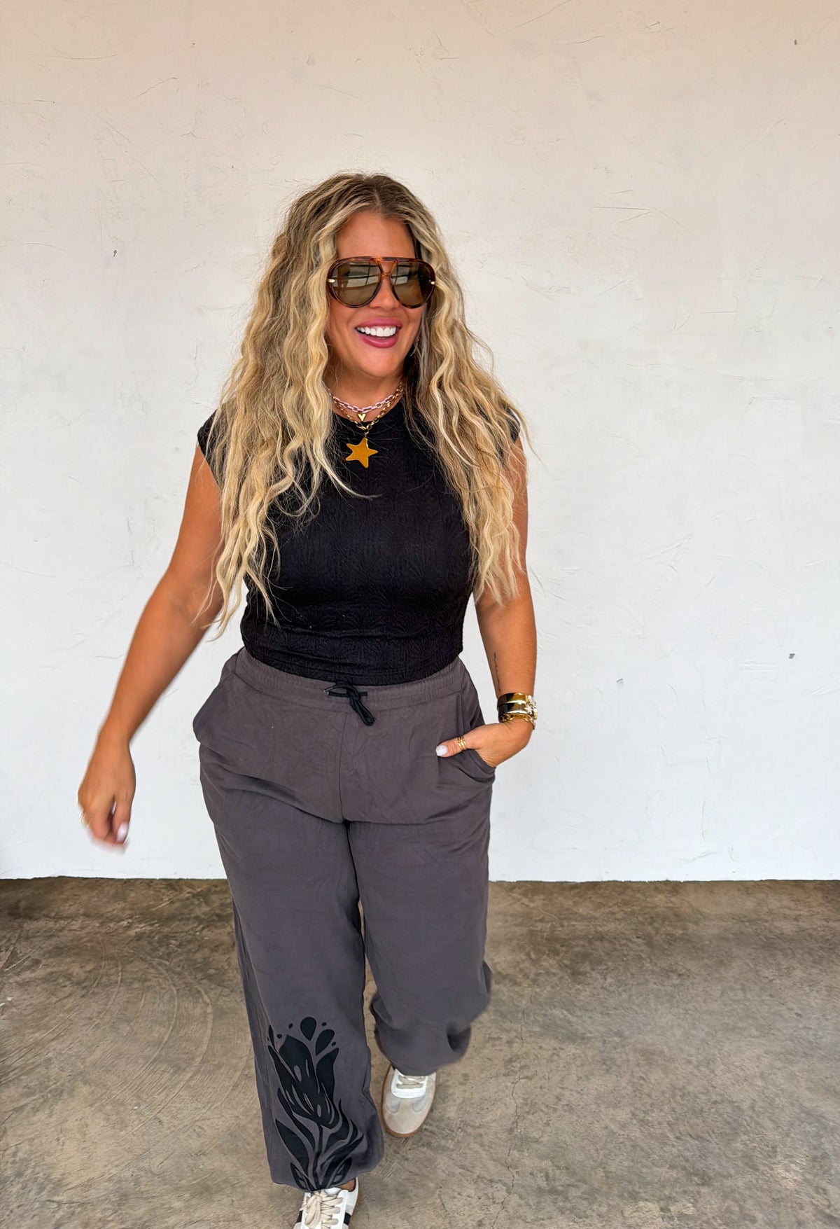 FLOWER POWER JOGGERS