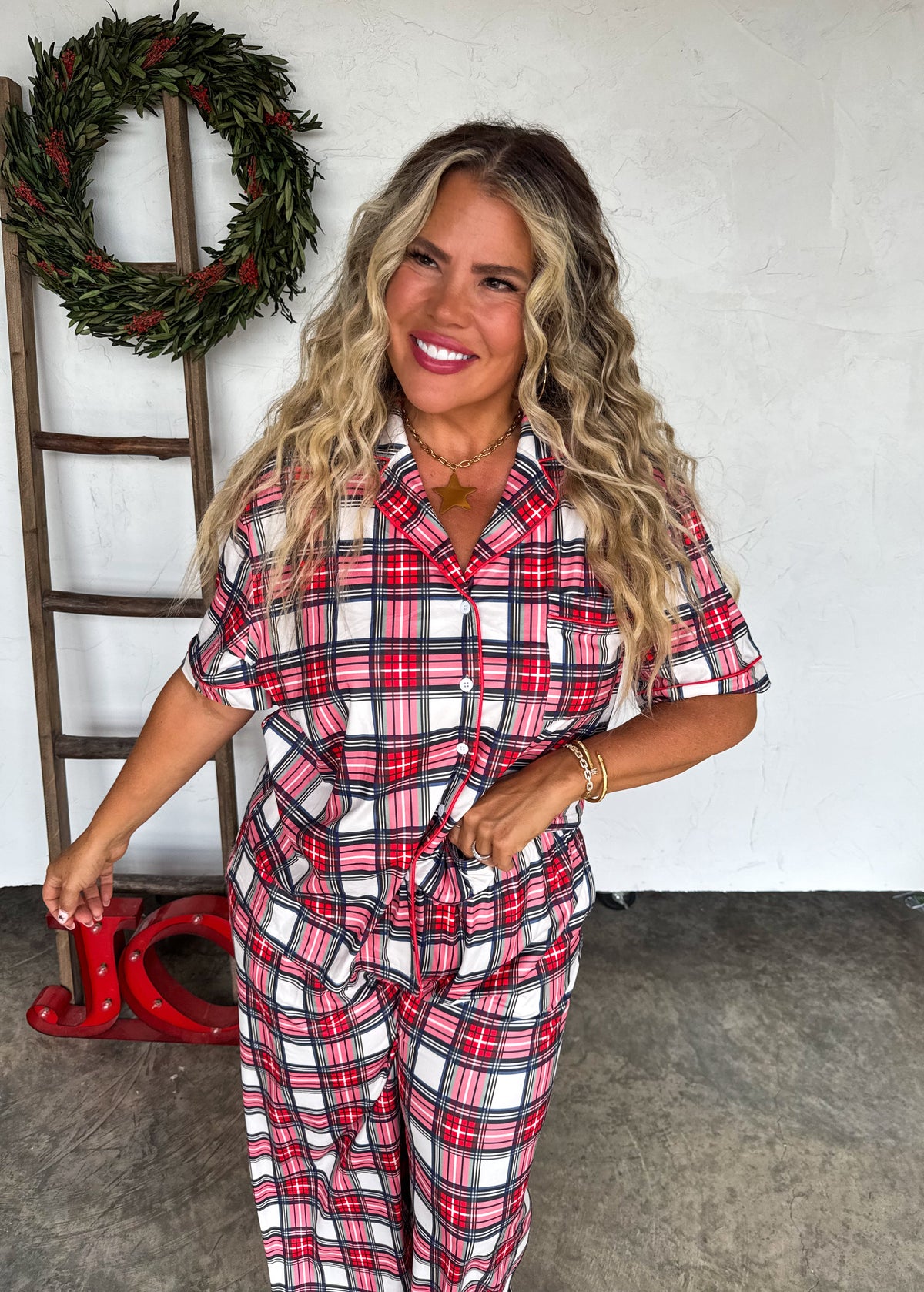 CHRISTMAS LUXE PJ SETS
