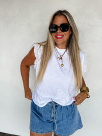 SWEET LACE DAYS TEE