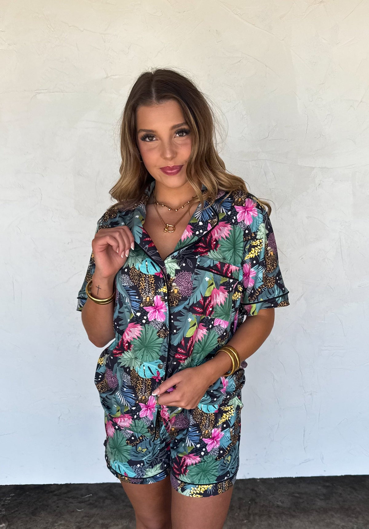 WILD BLOOMS PJ SET