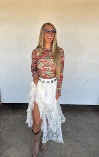 DESERT DREAMS DRESS IT UP MESH TOPS