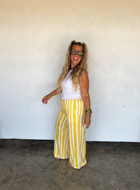 GAME DAY WIDE LEG PANTS