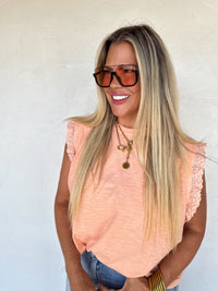 SWEET LACE DAYS TEE