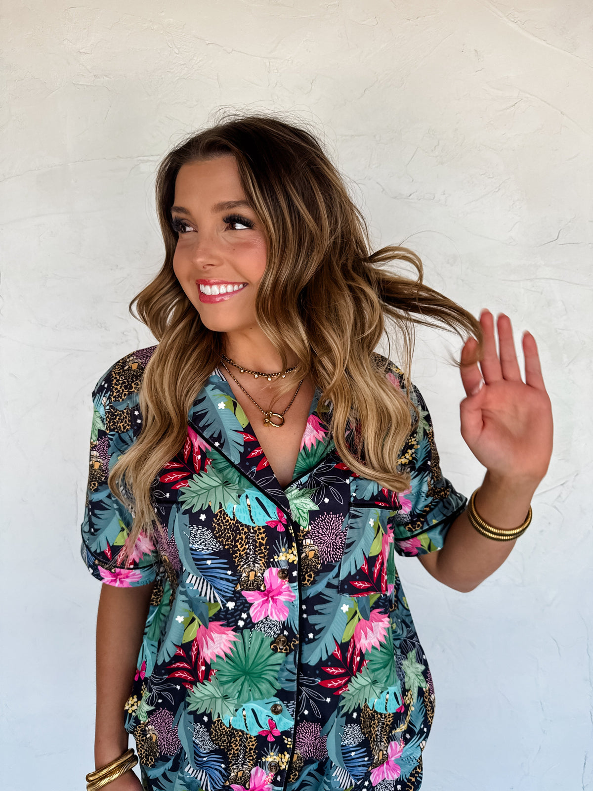 WILD BLOOMS PJ SET