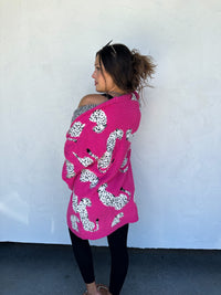 WILD ABOUT IT CHEETAH CARDIGAN
