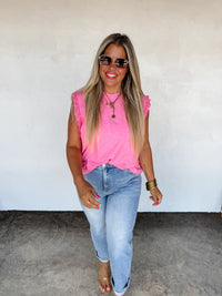 ALEXIE STRAIGHT LEG CROPPED JEANS